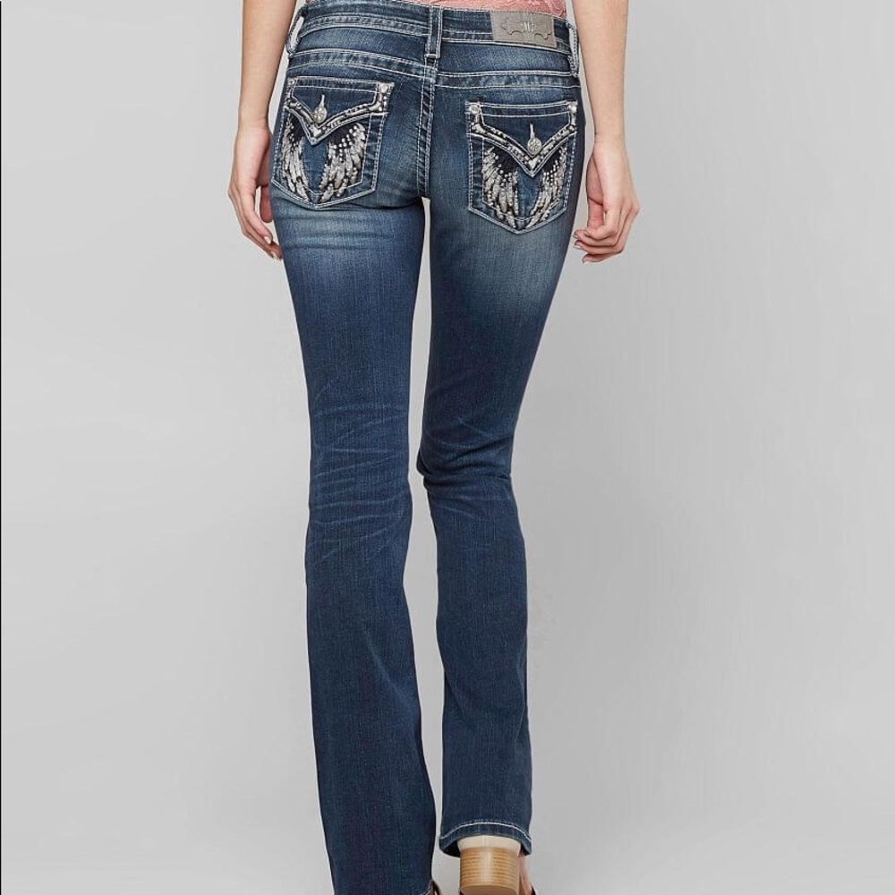 Miss Me Signature Boot-cut Jeans
